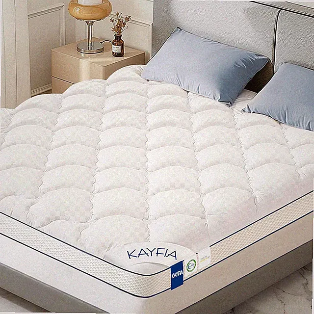 3 Inch Queen Mattress Topper, Extra Thick Memory Foam Mattress Pad for Back P...
