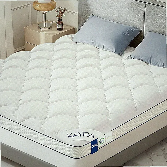 3 Inch Queen Mattress Topper, Extra Thick Memory Foam Mattress Pad for Back Pain