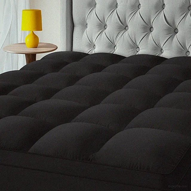 KAYFIA Queen Mattress Topper, Extra Thick Mattress Pad Cover for Deep