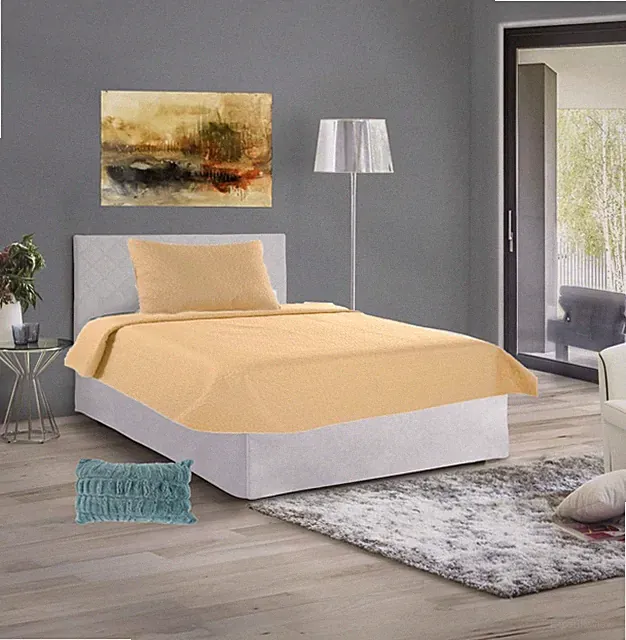 MIDWEST NENA SOLID CLOSOUT QUILT BEDDING BEDSPREAD COVERLET PILLOW CASES SET