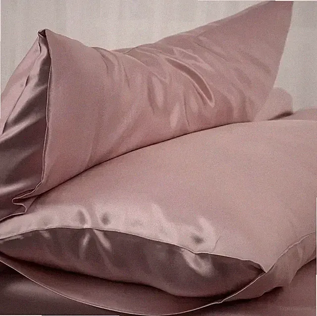 Mulberry Silk Pillow Cases Standard Size with Hidden Zipper Ultra Smooth