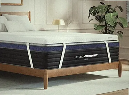 Premium Memory Foam Mattress Topper with GlacioTex - - Twin XL Firm